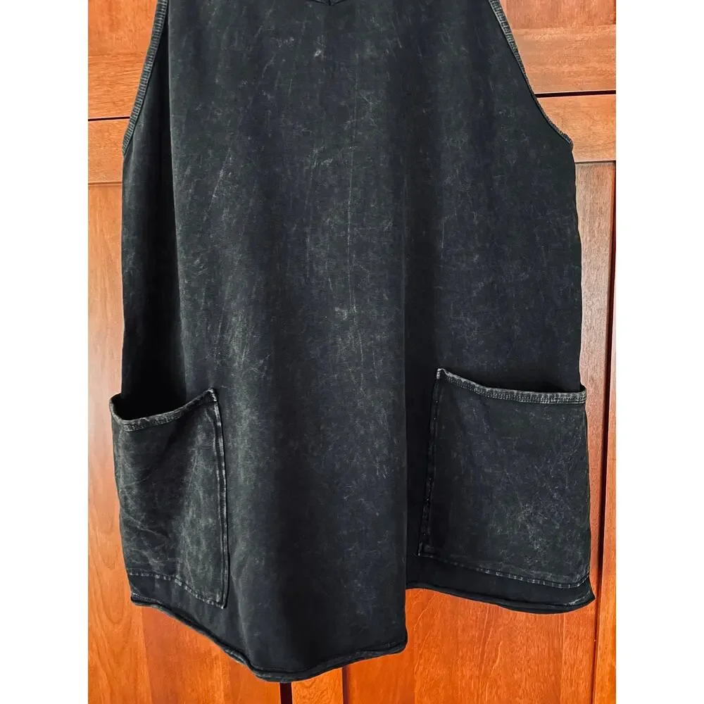 Free People Movement Hot Shot Mini Dress Built In Shorts Black Size Small